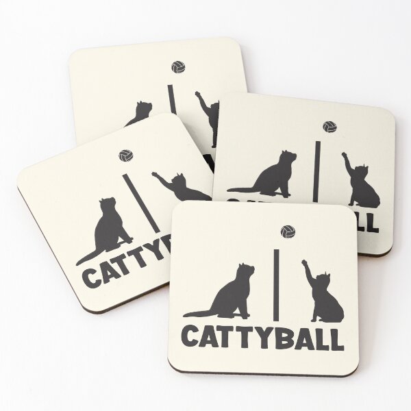 Item preview, Cattyball - Volleyball Cats Bring the Fun designed and sold by kcaandwu.