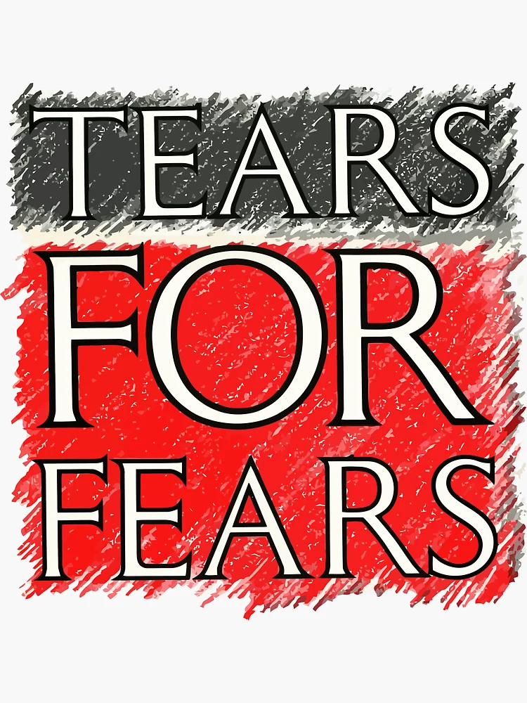 Tears For Fears Shout Song Lyric Vintage Quote Print - Red Heart Print