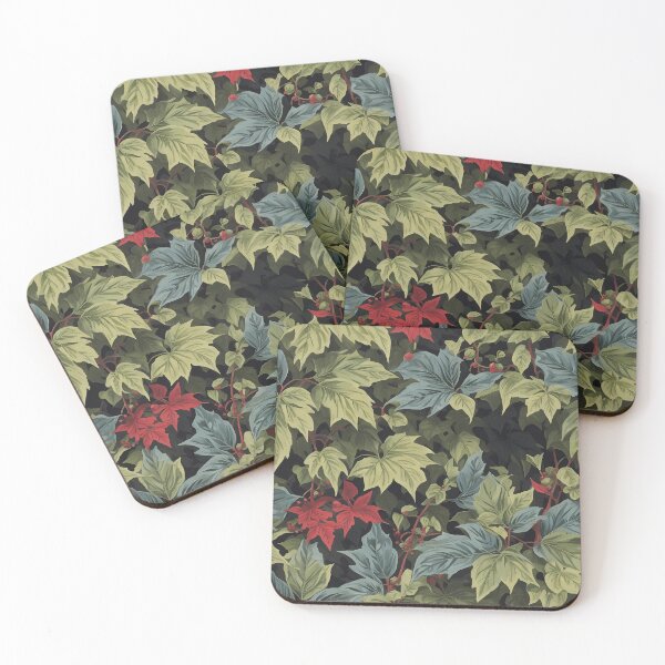 Item preview, Parthenocissus Quinquefolia, Late fall Pattern, William Morris Style designed and sold by NouveauEra.