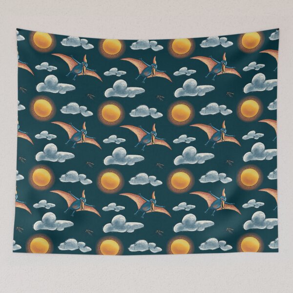 Item preview, Dinosaurs Pattern - Pteranodon designed and sold by anne-moore.