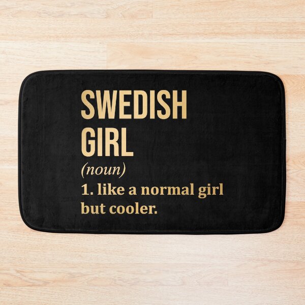 Item preview, Swedish Girl Definition Sweden in Gold designed and sold by XCIV.