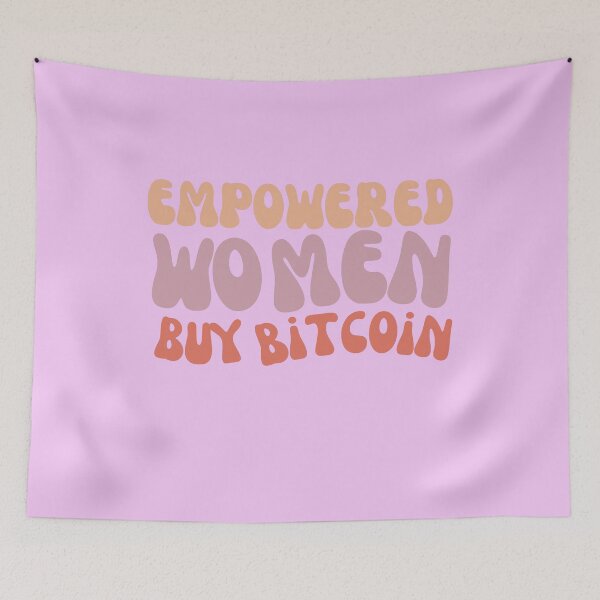 Item preview, Empowered Woemn Bitcoin (BTC) designed and sold by BitcoinHodler.