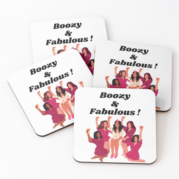 Item preview, Boozy & Fabulous  designed and sold by Fitnessandyoga.