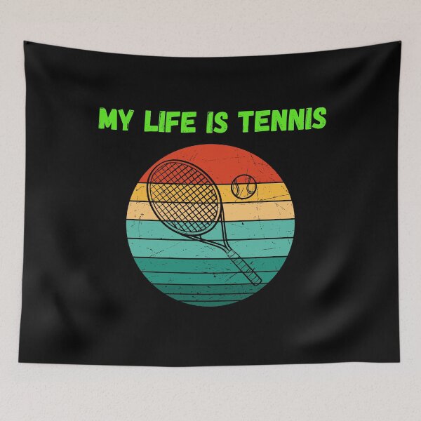 Item preview, mi vida es tenis, camisetas de tenis, regalo divertido designed and sold by your-t-shirts55.