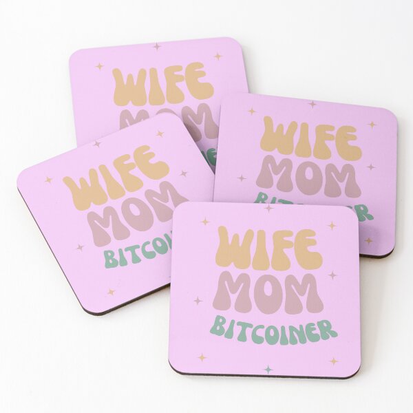 Item preview, Wife Mom Bitcoiner (BTC) designed and sold by BitcoinHodler.