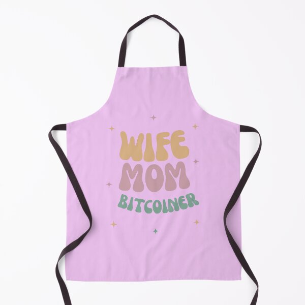 Item preview, Wife Mom Bitcoiner (BTC) designed and sold by BitcoinHodler.