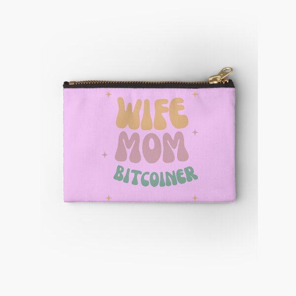 Item preview, Wife Mom Bitcoiner (BTC) designed and sold by BitcoinHodler.