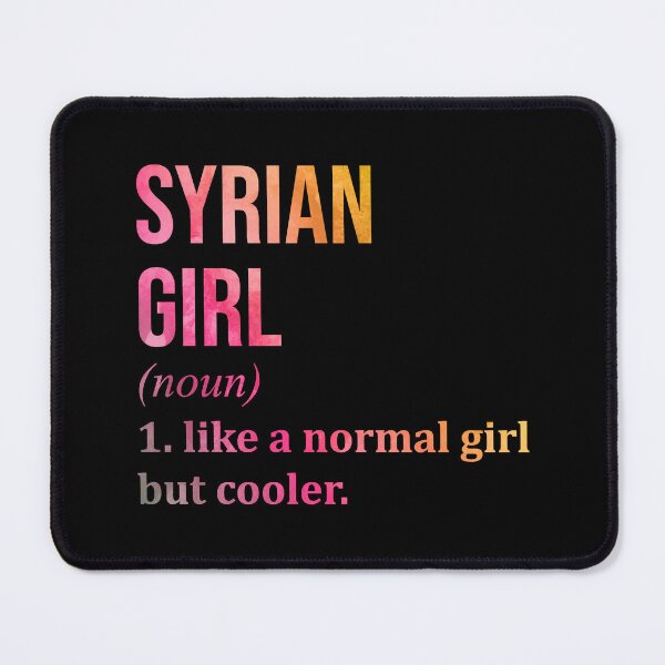 Item preview, Syrian Girl Definition Syria in Watercolor designed and sold by XCIV.