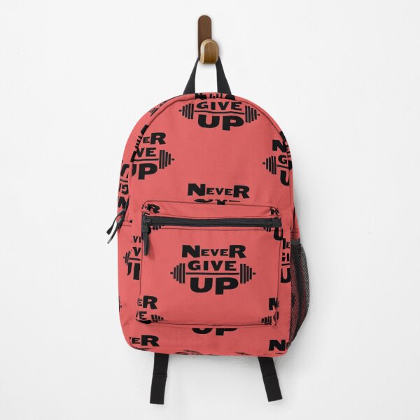 Item preview, never give up designed and sold by Bartłomiej Bogacz.
