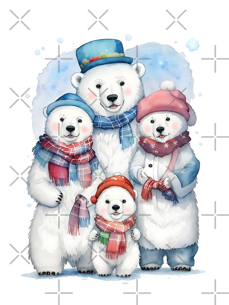 Christmas Scrapbook Journals - Polar Bear Style