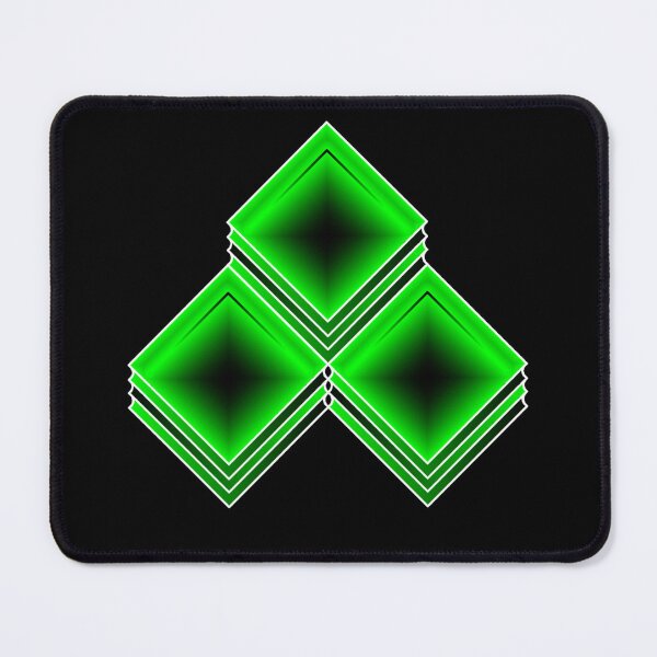 Item preview, Green Geometrical Figure designed and sold by Artcurrents.