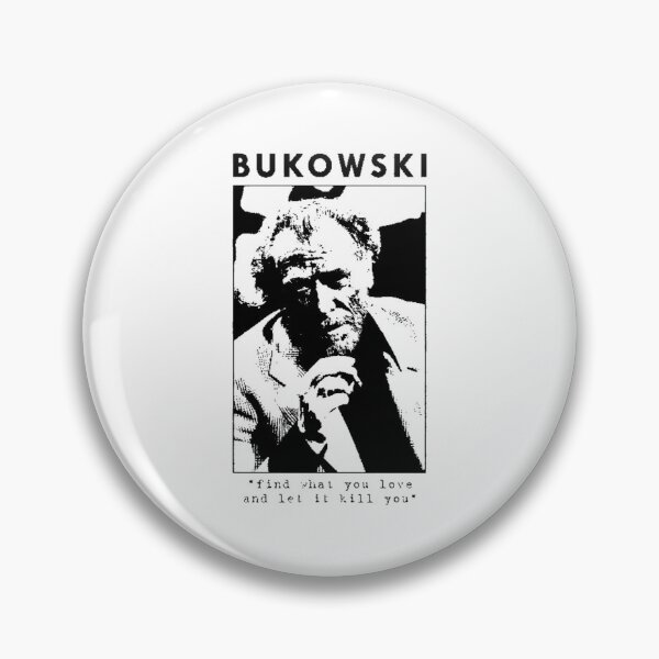 Item preview, Bukowski Love  (Black on Colour Print) designed and sold by DawsonKeenan.