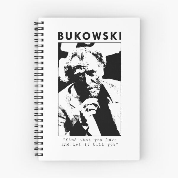 Item preview, Bukowski Love  (Black on Colour Print) designed and sold by DawsonKeenan.