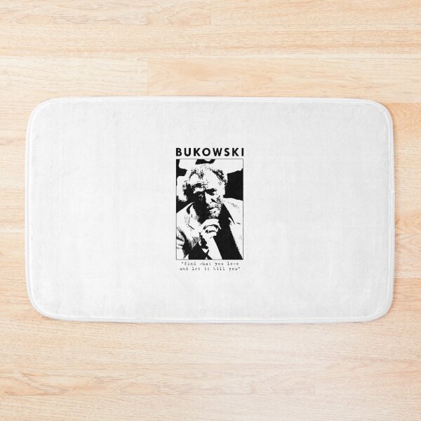 Item preview, Bukowski Love  (Black on Colour Print) designed and sold by DawsonKeenan.