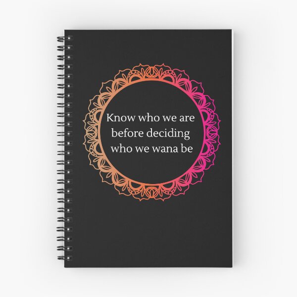 Item preview, Know who you are before deciding who you wana be designed and sold by msliewdesign.