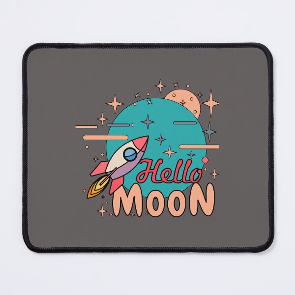 Item preview, Hello moon designed and sold by RocketArtInd.