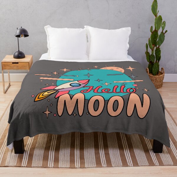 Item preview, Hello moon designed and sold by RocketArtInd.
