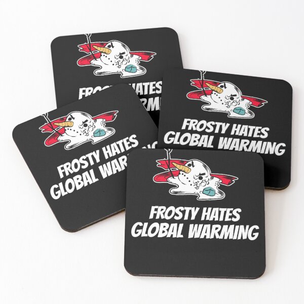 Item preview, Frosty Hates Global Warming - Global Warming Christmas Shirt designed and sold by DavidGumbies.