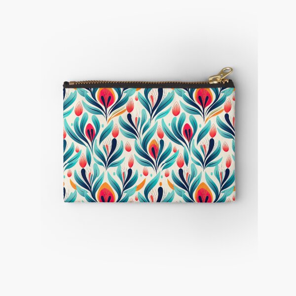 Item preview, Modern floral design inspired by pop art and rococo motifs designed and sold by Pflugart.