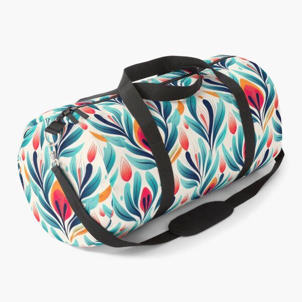 Item preview, Modern floral design inspired by pop art and rococo motifs designed and sold by Pflugart.
