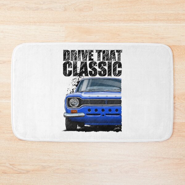 Item preview, Drive That Classic featuring the Iconic Ford Escort mk1 RS2000 (Light Background) designed and sold by Petrolhead T-Shirts and Art.