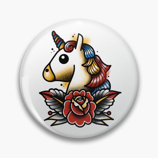 Item preview, old school unicorn designed and sold by suairedesign.