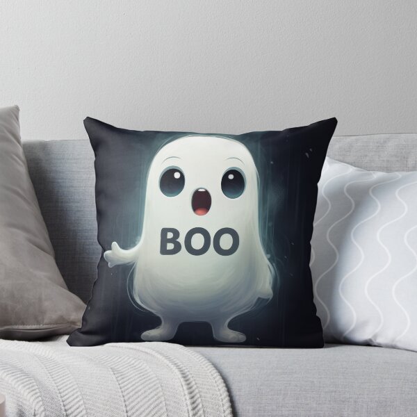Artikelvorschau, Freundliches Ghost BOO T-Shirt entworfen und verkauft von BoomGraf.