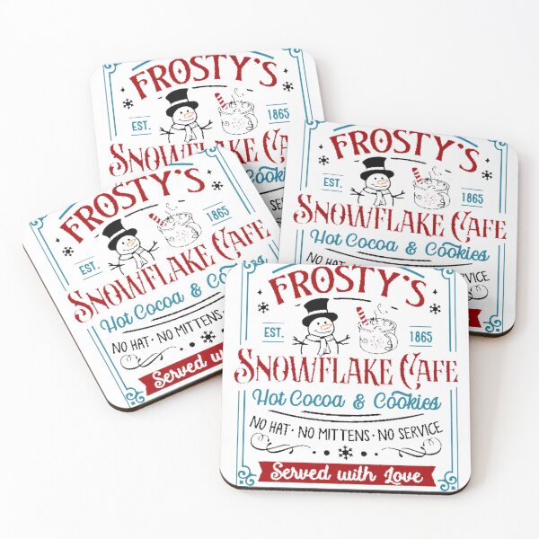 Item preview, Frosty Snowflake Christmas Embrace the Holiday Snowman  (1) designed and sold by DavidGumbies.