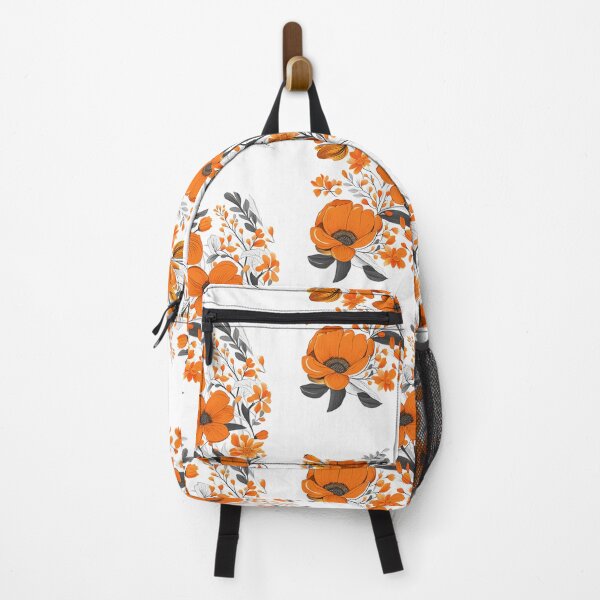Item preview, Orange Summer flower garden designed and sold by Charmy Design.