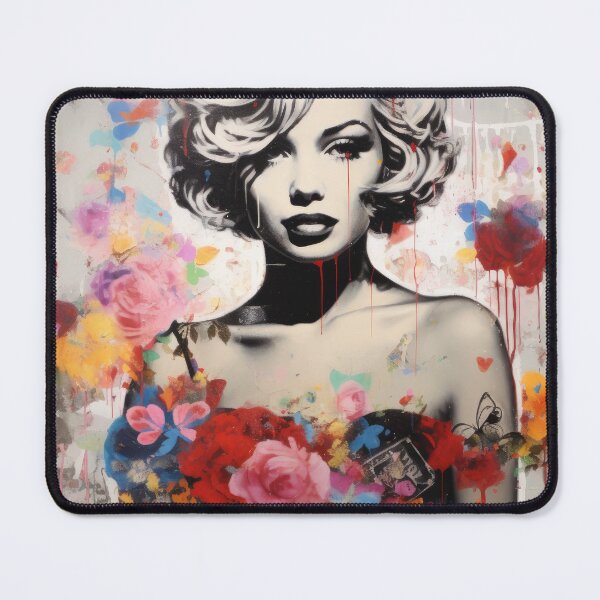 Item preview, Marilyn Monroe Bansky designed and sold by VisionDuke.