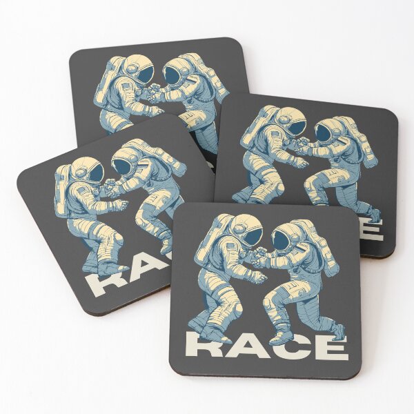 Item preview, Space Race USA Russia Astronauts Wrestling designed and sold by TrueArtsStore.