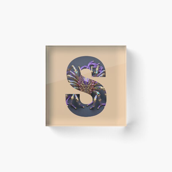 Item preview, My Name Starts With S - Design 1 #S #alphabet #spider designed and sold by Propc.