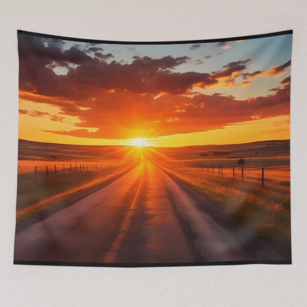 Item preview, Country Road Sunrise designed and sold by Ryan Hattingh.