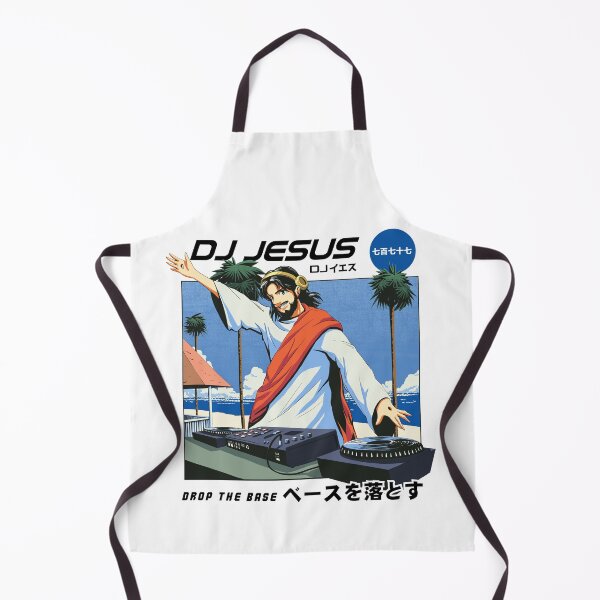 Item preview, Manga DJ Jesus - Christian Anime designed and sold by ChristlikeMerch.