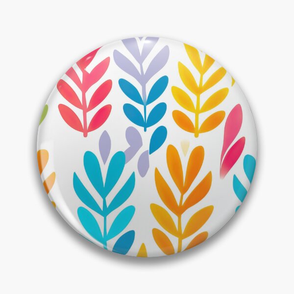 Item preview, Modern floral design inspired by pop art and rococo motifs designed and sold by Pflugart.