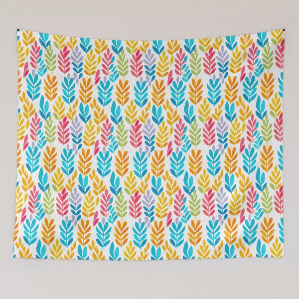 Item preview, Modern floral design inspired by pop art and rococo motifs designed and sold by Pflugart.