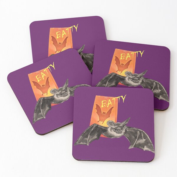 Item preview, Batty designed and sold by CHENOARTWORKS.