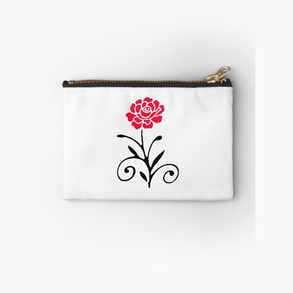 Item preview, Red Flower Sticker designed and sold by Bunmigraphics .