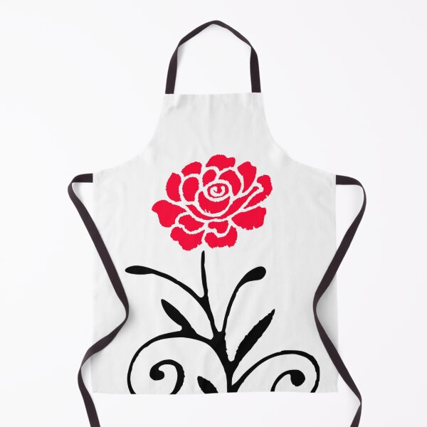 Item preview, Red Flower Sticker designed and sold by Bunmigraphics .