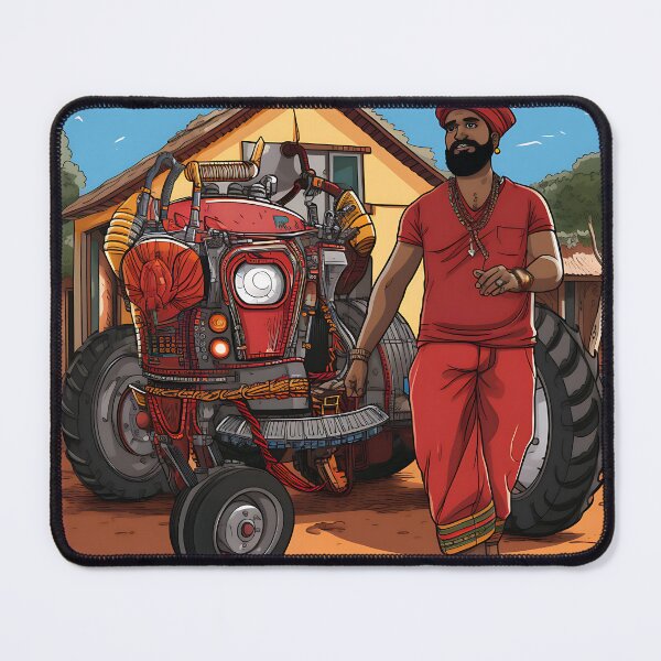 Item preview, Colourful Punjabi Bhangra Dancer Art designed and sold by PioneerX1.