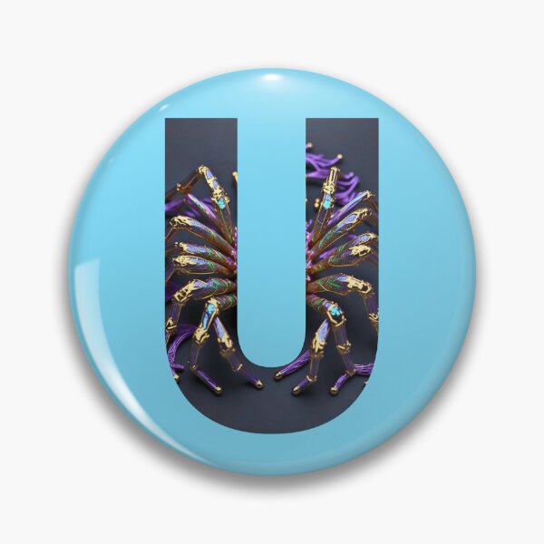 Item preview, My Name Starts With U - Design 1 #U #alphabet #spider designed and sold by Propc.