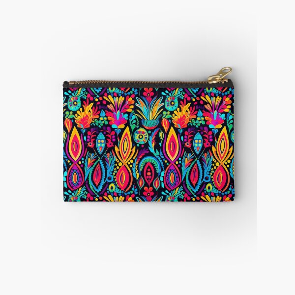 Item preview, Modern floral design inspired by pop art and rococo motifs designed and sold by Pflugart.