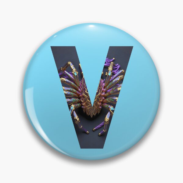 Item preview, My Name Starts With V - Design 1 #V #alphabet #spider designed and sold by Propc.