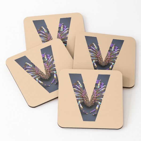 Item preview, My Name Starts With V - Design 1 #V #alphabet #spider designed and sold by Propc.