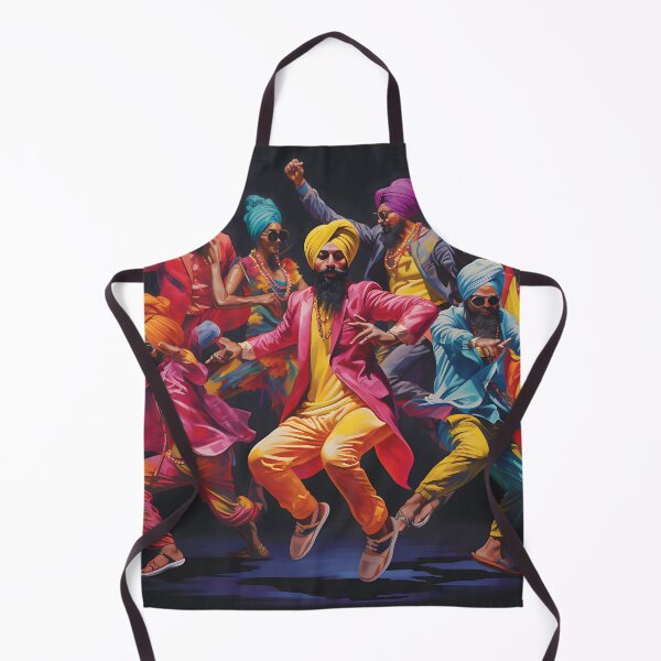 Item preview, Colourful Bhangra Dancers Art designed and sold by PioneerX1.