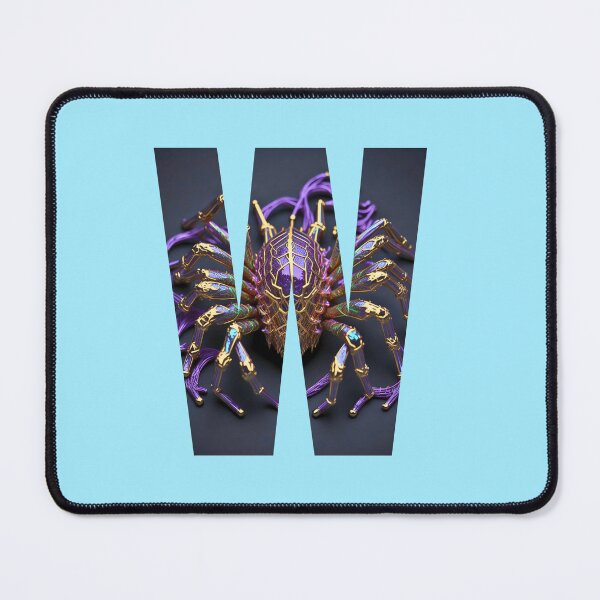 Item preview, My Name Starts With W - Design 1 #W #alphabet #spider designed and sold by Propc.