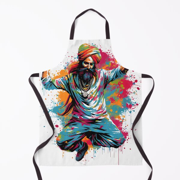 Artikelvorschau, Colourful Bhangra Dancer Art entworfen und verkauft von PioneerX1.