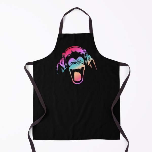 Item preview, Multicolored Holographic Gradient Pastel Chimp designed and sold by Paula Helit.