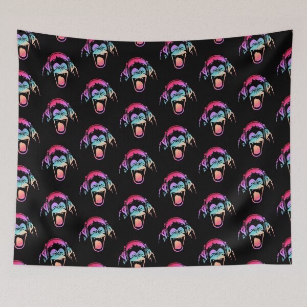 Item preview, Multicolored Holographic Gradient Pastel Chimp designed and sold by Paula Helit.