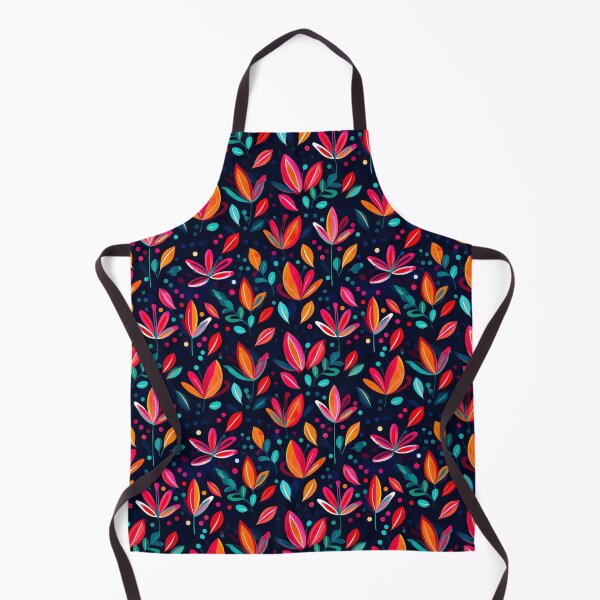 Item preview, Modern floral design inspired by pop art and rococo motifs designed and sold by Pflugart.
